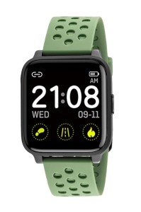 Smartwatch Rubicon X3 RNCE58 Green IP68 Pulsometr, Krokomierz, powiadomienia