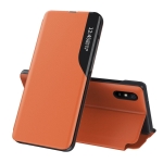 Eco Leather View Case do Xiaomi Redmi 9A Pomarańcz