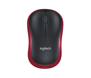 Logitech Mysz M185 czerwona bezprzewodowa myszka