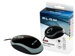 Mysz BLOW MP-20 84-015# (optyczna; 1000 DPI; kolor szary) (f)