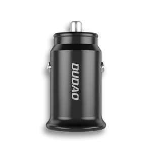 Dudao R3PRO ładowarka samochodowa USB+USB-C 20W Czarna