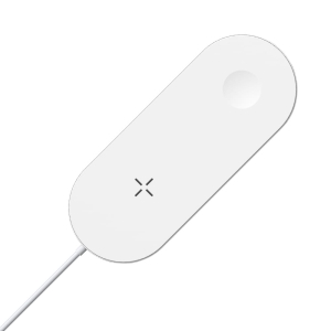 Devia ładowarka indukcyjna Smart 2w1 biała 12W