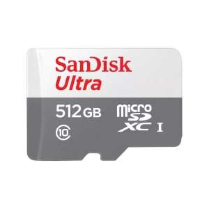 SANDISK ULTRA ANDROID microSDXC 512 GB 100MB/s Class 10 UHS-I  SDSQUNR-512G-GN3MN