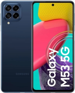 Smartfon Samsung Galaxy M53 (M536) ds. 5G 8/128GB EU Blue (f)
