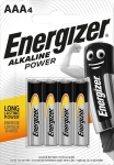 Mocne BATERIE ENERGIZER Alkaine Power AAA LR03 AM4 EN92 MN2400 4szt. 1,5V 