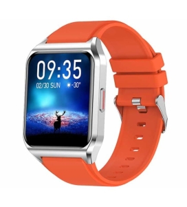 Smartwatch Rubicon RNCE89 Pomarańczowy Termometr Call Rozmowy