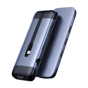 Ugreen HUB 9w1 USB typ C HDMI SD VGA RJ45 100W 5A