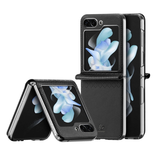 pol_pl_Skorzane-etui-Samsung-Galaxy-Z-Flip5-5G-z-klapka-portfel-pokrowiec-na-tyl-Dux-Ducis-Bril-czarne-149599_1.jpg