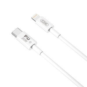 XO szybki kabel do iphone NB-Q189A PD USB-C - Lightning 1M 20W biały