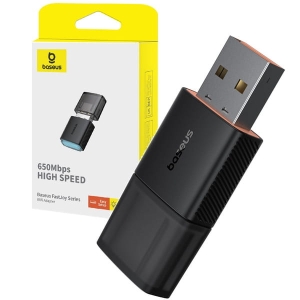 Baseus FastJoy Karta sieciowa WiFi USB do komputera zewnętrzna 5GHz 650Mb/s