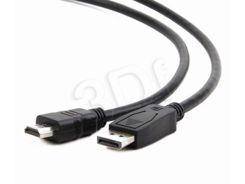 Kabel GEMBIRD CC-DP-HDMI-6 (DisplayPort M - HDMI M; 1,8m; kolor czarny)
