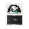 Obudowa IBOX HD-01 ZEW. 2,5" USB 2.0 IEU2F01 (2.5"; USB 2.0; Aluminium; kolor czarny)