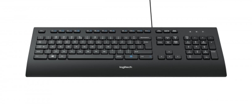 Klawiatura Logitech 920-005217 (USB 2.0; kolor czarny)
