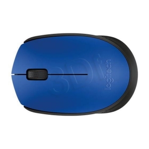 Mysz Logitech 910-004640 (optyczna; 1000 DPI; kolor niebieski
