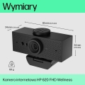 Kamera internetowa HP 620 Full HD USB czarna 6Y7L2AA