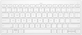 Klawiatura HP 350 Compact Multi-Device Bluetooth Keyboard bezprzewodowa biała 692T0AA