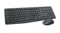 Zestaw klawiatura + mysz membranowa Logitech MK235 920-007931 (USB 3.0; kolor szary; optyczna)