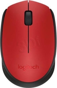 Mysz Logitech M171 910-004641 (optyczna; 1000 DPI; kolor czerwony)
