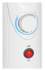 Grzejnik olejowy MESKO MS 7804 7 żeberek (700W; 7; kolor biały)
