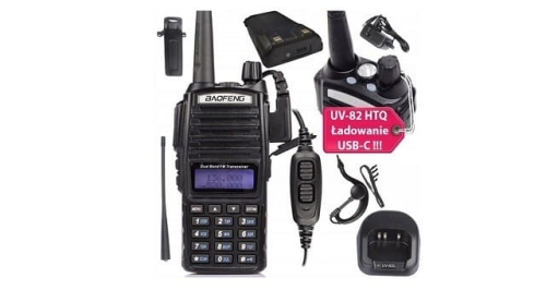 Krótkofalówka Baofeng UV-82 HTQ USB-C