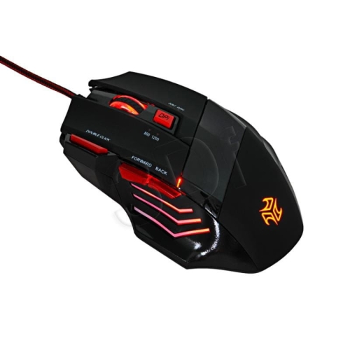 Mysz komputerowa IBOX Aurora A-1 IMOGS9031 (optyczna; 2400 DPI; kolor czarny)