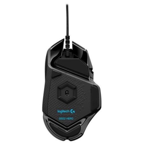 Mysz Logitech G502 Gaming HERO EU 910-005471 (optyczna; 16000 DPI; kolor czarny)