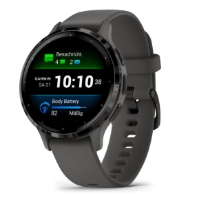 Zegarek Garmin Venu 3S, 41mm AMOLED Pebble Grey