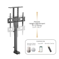 MACLEAN UCHWYT ELEKTRYCZNY WYSUWANY DO TV, TUYA, 37''-80'', VESA 600X400, MAX 60KG MC-866T