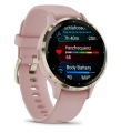 Zegarek sportowy Garmin Forerunner 965 mleczny kwarc