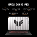 ASUS TUF Gaming A18 FA808UM-S9058 Ryzen 7 260 18.0" 2.5K 240Hz IPS-level 500nits AG 16GB DDR5 5600 SSD512 GeForce RTX 5060 8GB WLAN+BT LAN Cam1080p 90