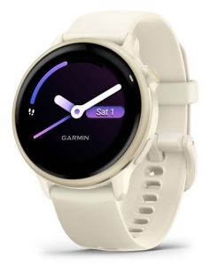Zegarek Garmin Vivoactive 6, 42mm AMOLED Bone