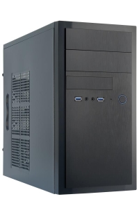 Case|CHIEFTEC|MiniTower|MicroATX|Colour Black|HT-01B-OP