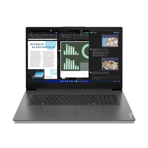 Lenovo V17 G4 IRU i7-13620H 17.3" FHD IPS 300nits AG 16GB DDR4 3200 SSD512 Intel UHD Graphics 45Wh Cam720p W11Pro Iron Grey 3Y OnSite