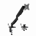 GEMBIRD BIURKOWE REGULOWANE RAMIĘ/UCHWYT NA MONITOR Z PORTAMI USB (REGULOWANE), OD 17" DO 32", OBCIĄŻENIE DO 9KG