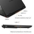 HP OMEN 16-am0007nw Ultra 5 225H 16.0" 2K IPS 144Hz 300nits AG 32GB DDR5 5600 SSD1TB GeForce RTX 5060_8GB Cam1080p 83Wh Win11 Shadow black 2Y
