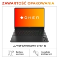 HP OMEN 16-am0007nw Ultra 5 225H 16.0" 2K IPS 144Hz 300nits AG 32GB DDR5 5600 SSD1TB GeForce RTX 5060_8GB Cam1080p 83Wh Win11 Shadow black 2Y