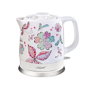 Czajnik elektryczny ceramiczny 1,5L 1500W MR-068-FLOWERS  MAESTRO