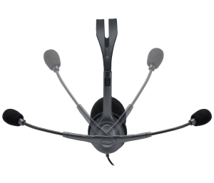 HEADSET STEREO H111/GREY 981-000593 LOGITECH