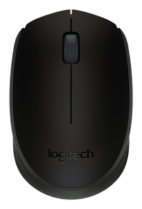MOUSE USB OPTICAL WRL B170/BLACK 910-004798 LOGITECH
