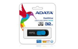 PAMIĘĆ USB USB3 128GB BLACK AUV128-128G-RBE ADATA