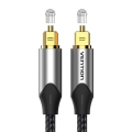 Kabel audio optyczny Vention w oplocie z aluminiowym złączem 3m