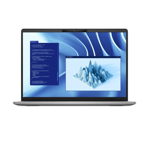 Dell L14-7455 Snapdragon X Elite X1E-80-100 14.0" WQXGA Touch 32GB SSD512 BT BLKB FPR W11Pro Titan Gray