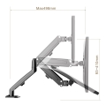 MACLEAN UCHWYT DO MONITORA CZARNY MC-860N