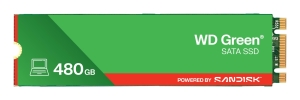 SSD SATA M.2 480GB 6GB/S/GREEN WDS480G3G0B WDC