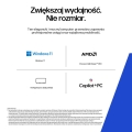 HP ZBook 8 G1ak 14 Ryzen AI 7 PRO 350 14.0"WQXGA 120Hz 500nits AG 32GB DDR5 5600 SSD1TB Radeon 860M Cam IR 5 MPx 62Wh W11Pro 3Y OnSite