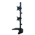 TECHLY PODSTAWA POD 2 MONITORY 13-27" LCD 10KG BIURKOWA PIONOWA