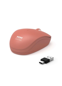 MOUSE USB OPTICAL WRL COLLECT./ORANGE 900542 PORT DESIGNS