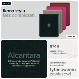 Motorola Moto RAZR 60 Ultra 5G DS 16/512GB Pantone Scarab