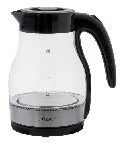 Czajnik elektryczny szklany 2200W MR-061-BLACK MAESTRO