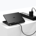 Laptop GPD-Pocket-4 Ryzen 7 8840U/8" WQXGA (2560x1600) Touchscreen 144Hz IPS/x360/LAN/16GB/SSD 1TB/BT/BLKB/FPR/x360/Radeon 780M 3GB/Win 11 Graphite